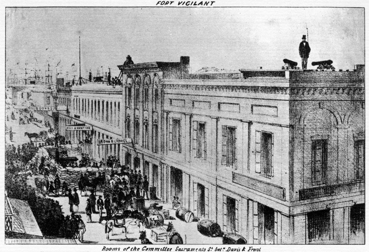 Fort Vigilant, Sacramento, Kalifornien, 1856 1937 von Britton and Rey