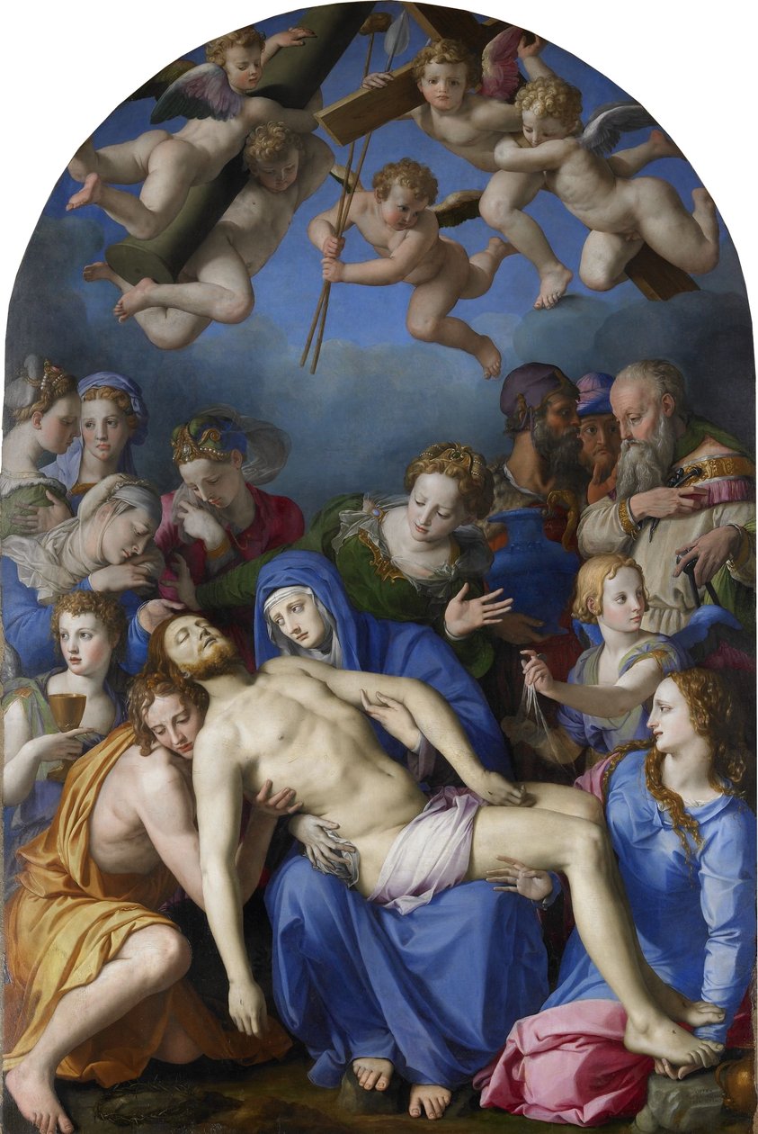 Die Kreuzabnahme Christi von Bronzino