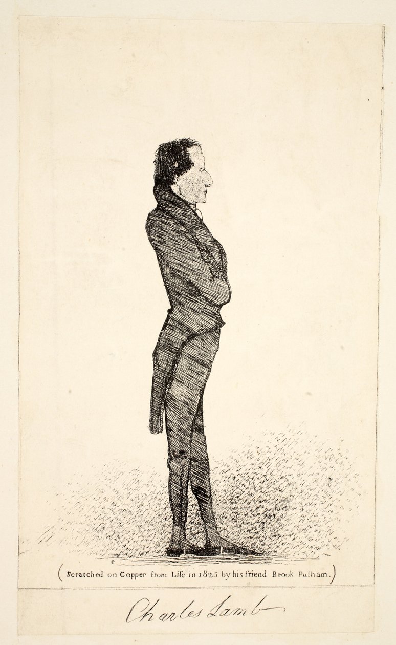 Charles Lamb, 1825 von Brook Pulham