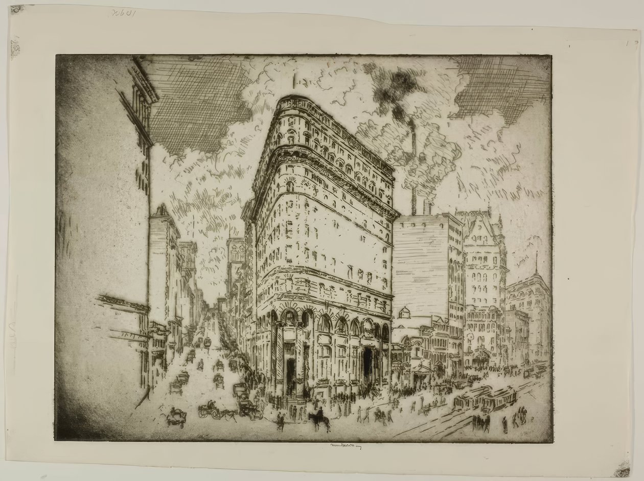 San Francisco - Berittener Polizist von Bror Julius Olsson Nordfeldt