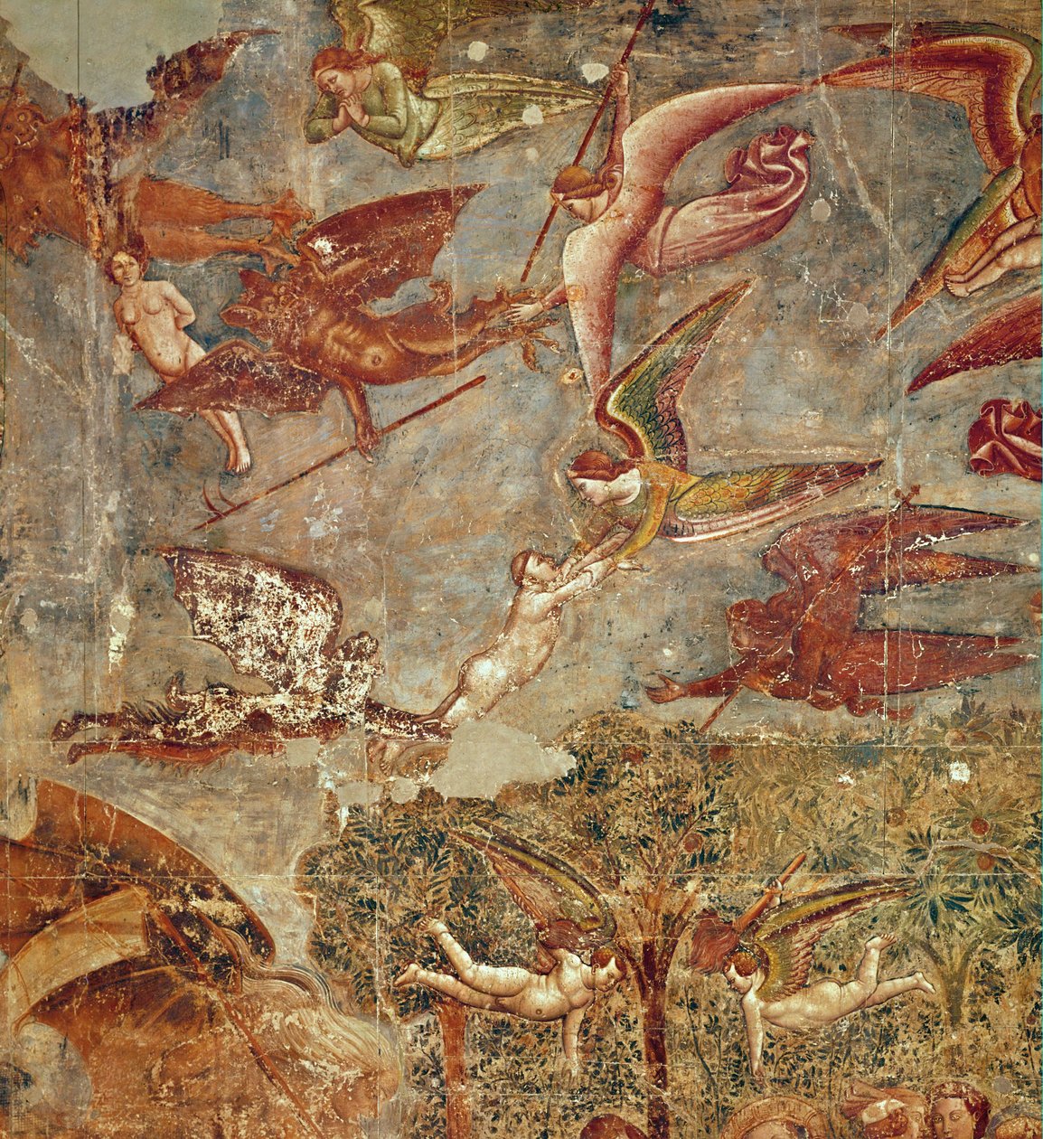 Trionfo della Morte von Buonamico Buffalmacco