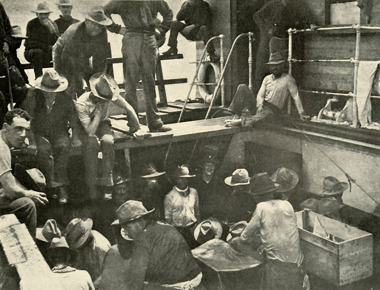 Komm Fünf! Komm Sieben!, Spanisch-Amerikanischer Krieg, 18. Juni 1898, 1899 von Burr McIntosh