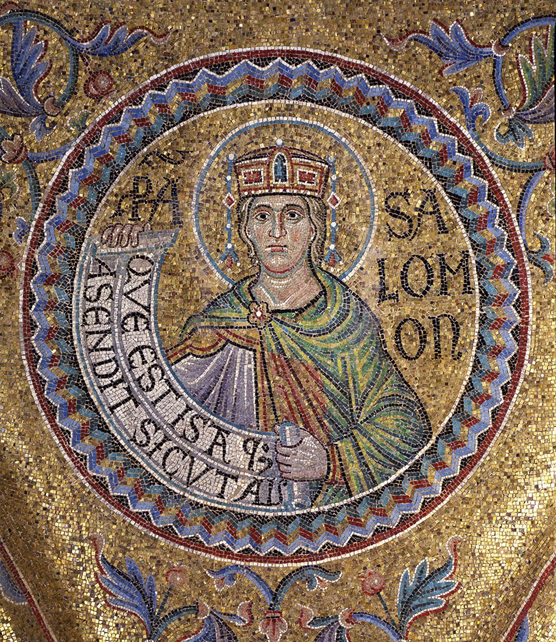 König Salomo (Detail) von Byzantine Byzantine
