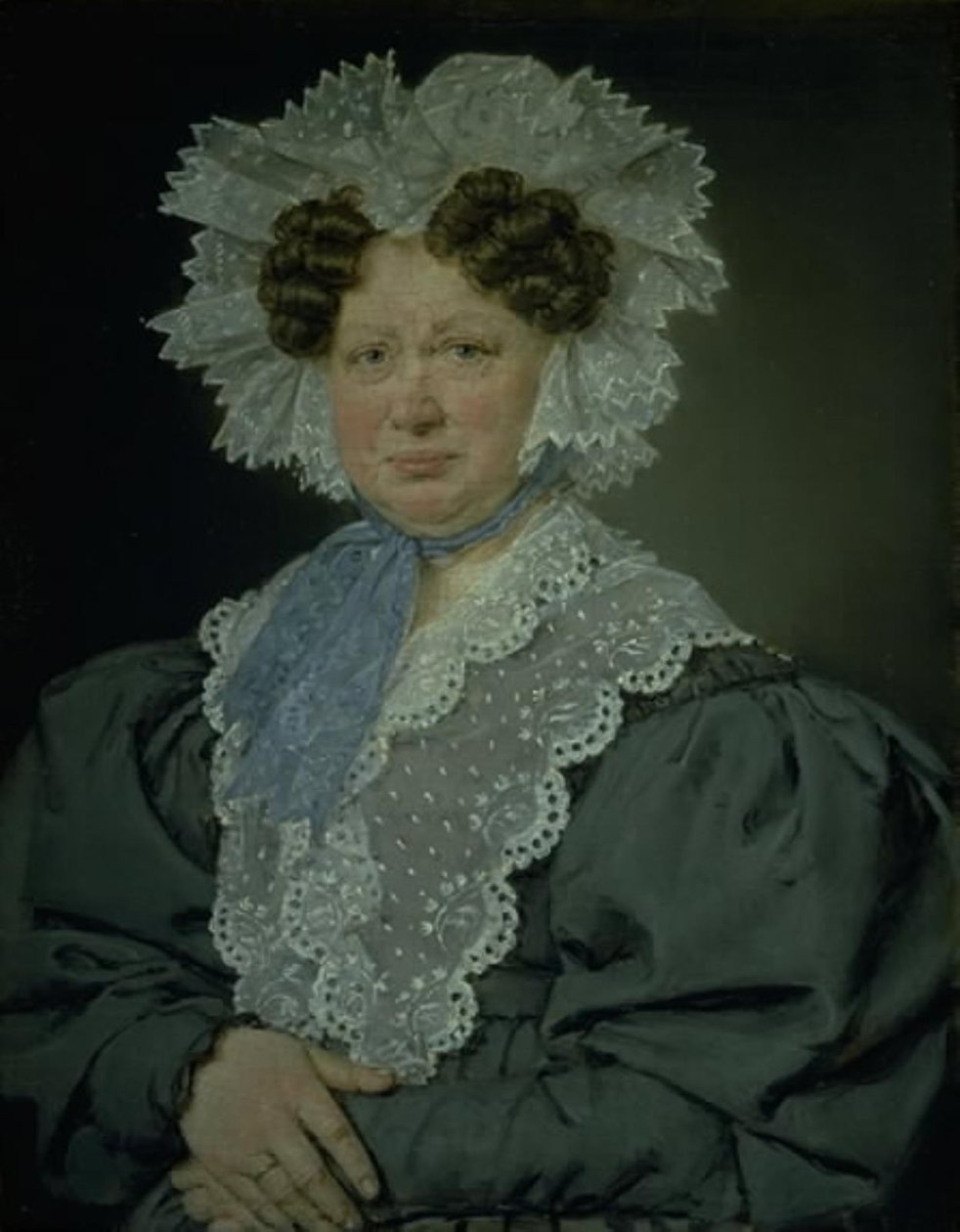 Kammerherrin Kirsten Stampe geb. Kaas (1766-1842), verheiratet 1793 mit Kammerherr Holger Baron Stampe zu Nysø von C.A. Jensen