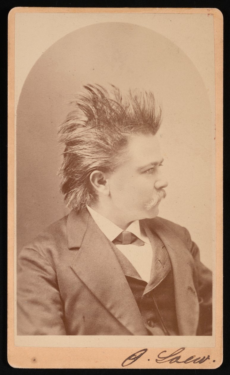 Porträt von Oscar Loew, um 1876 von CH McCallister