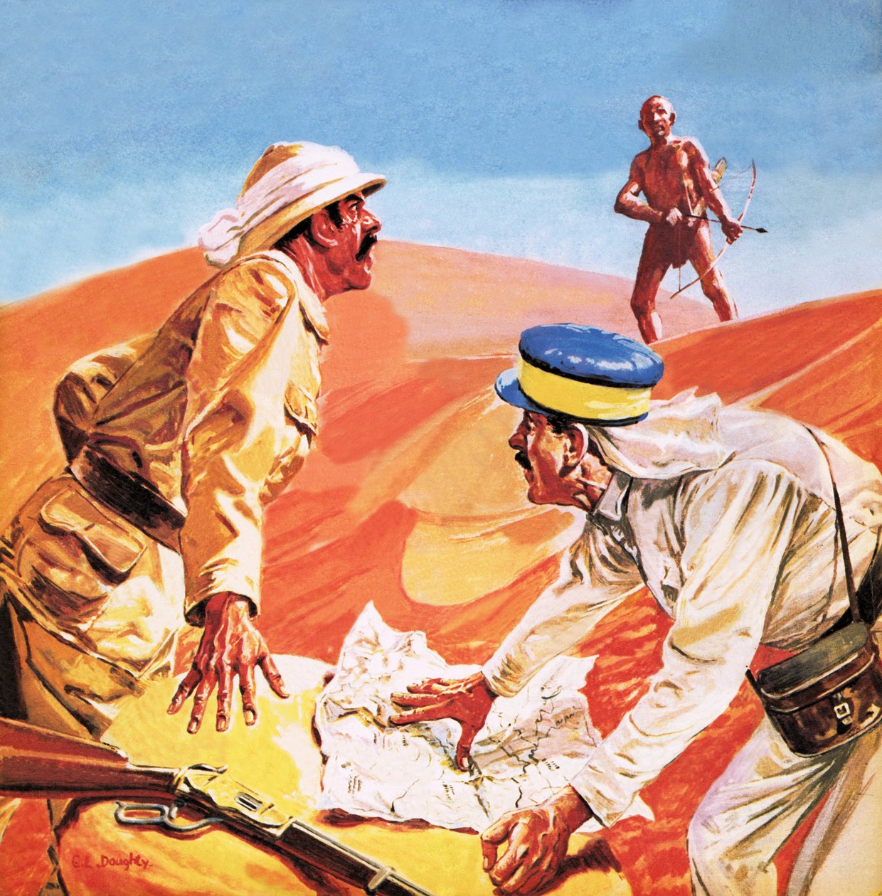 Suche nach einer verlorenen Stadt – die Suche nach der verlorenen Stadt Kalahari von C.L. Doughty