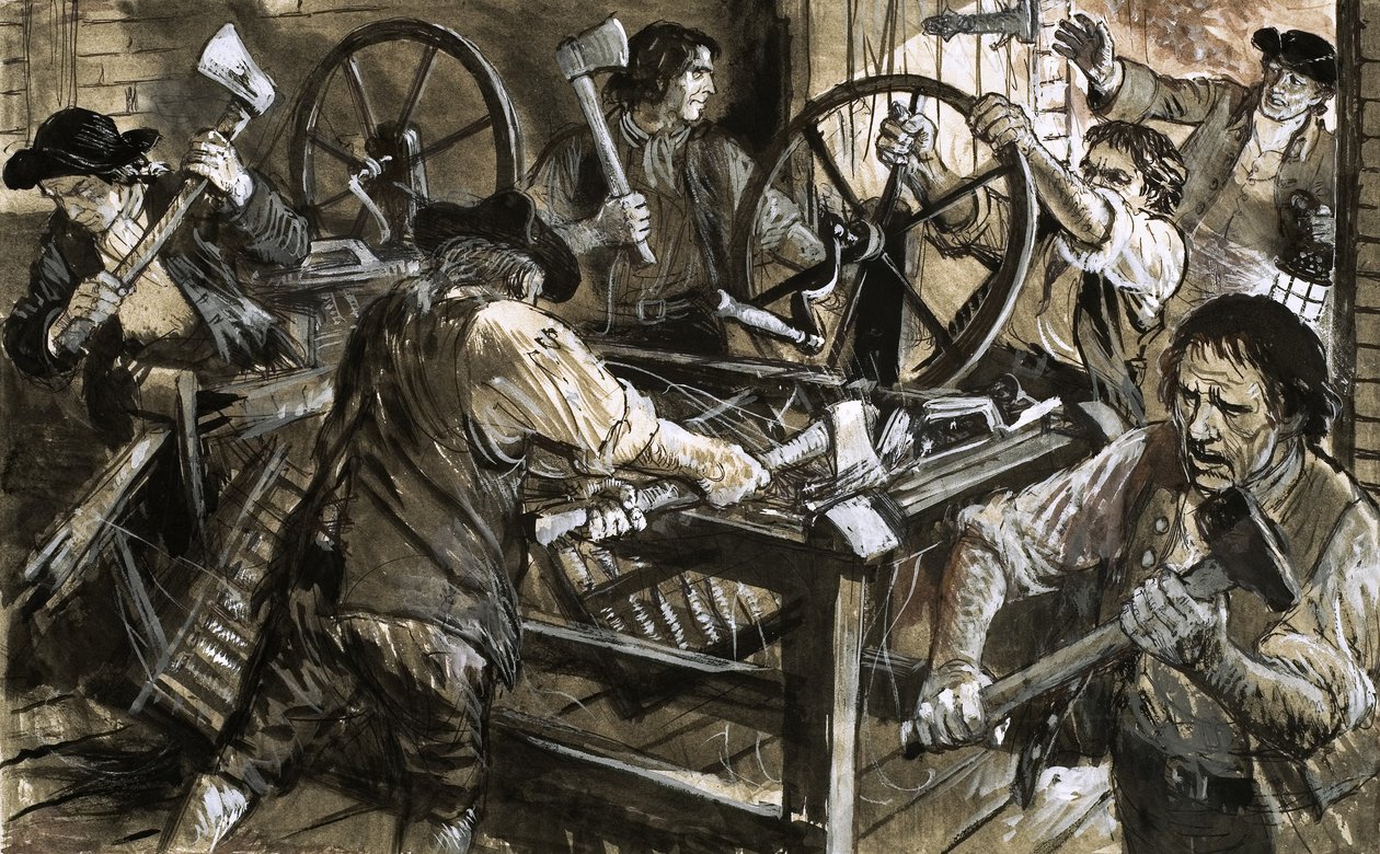 Arbeiter lassen ihre Wut an den Maschinen aus von C.L. Doughty