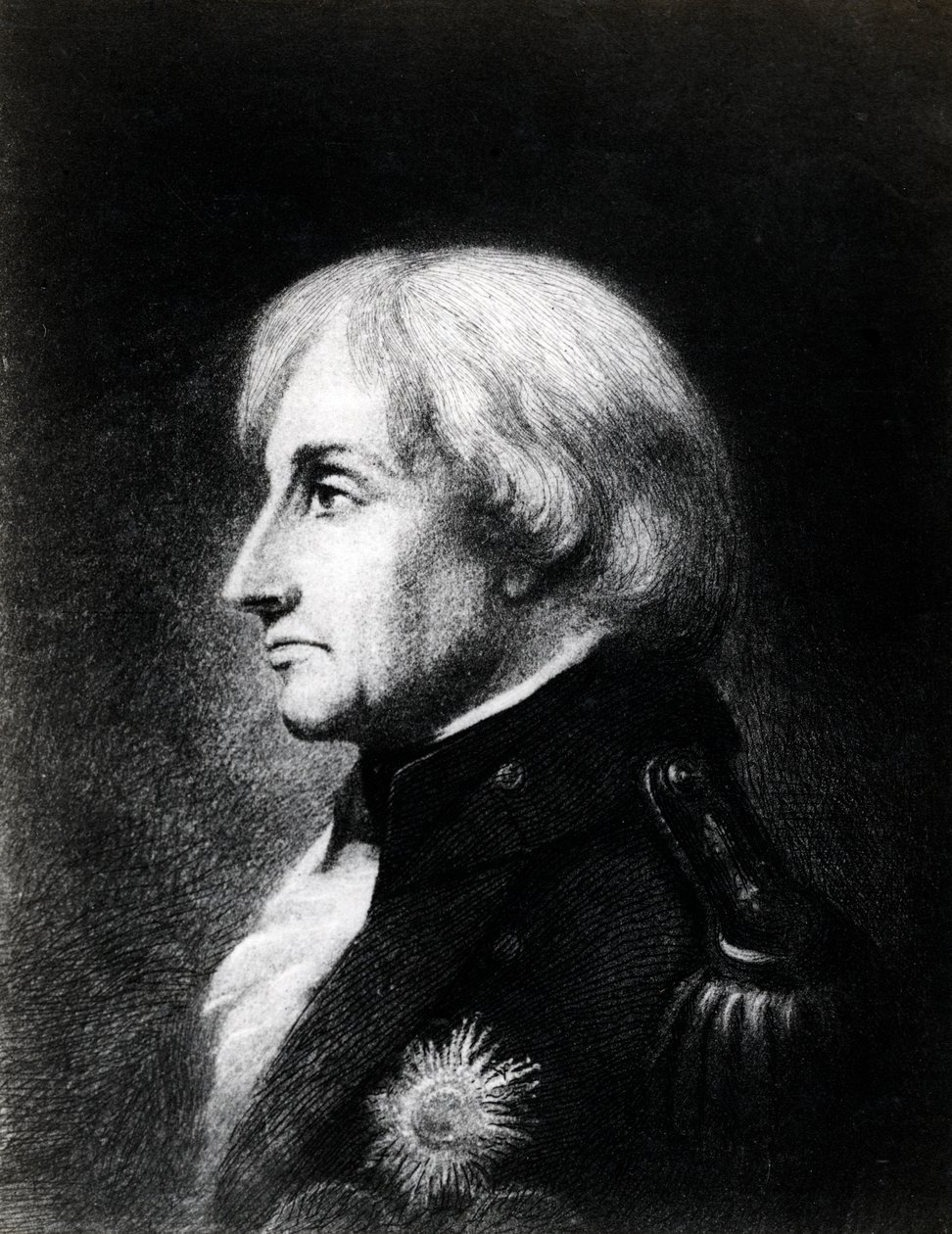 Lord Nelson im Merton House Anfang September 1805, 19. Jahrhundert von C John M Whichelo