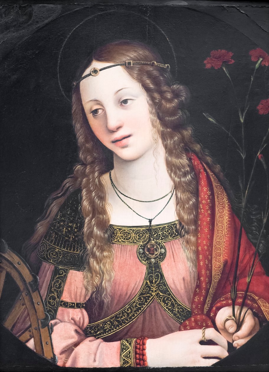 Die heilige Katharina von Alexandria von Callisto Piazza