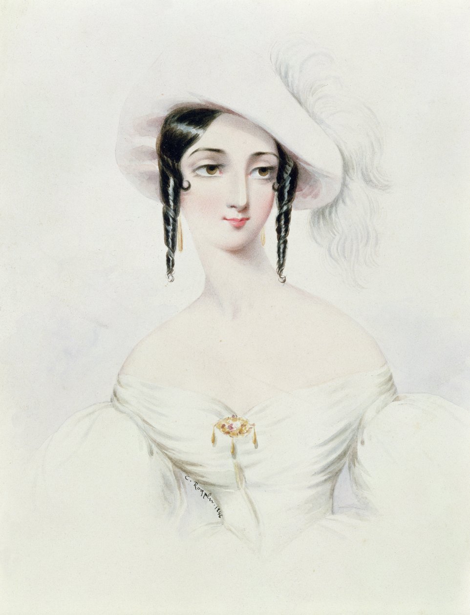 Porträt von Lola Montez (1821-61), 1846 von Camille-Joseph-Etienne Roqueplan
