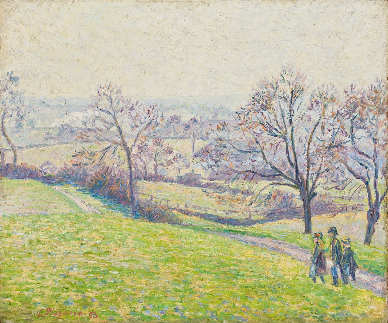 Epping Landschaft (1893) von Camille Jacob Pissarro