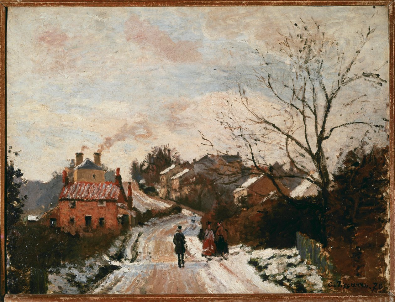 Fox Hill, Upper Nor von Camille Pissarro