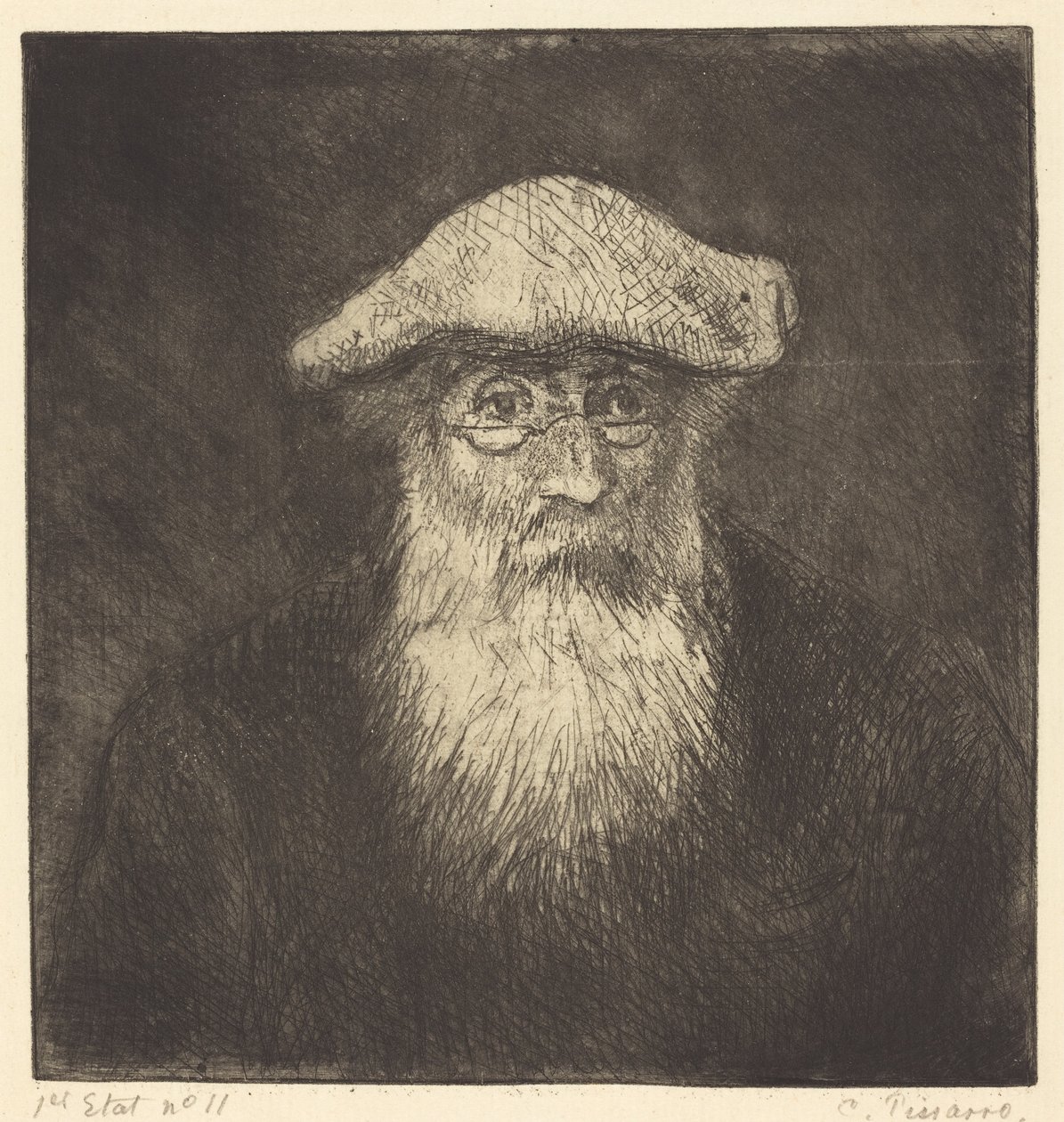 Selbstporträt von Camille Pissarro