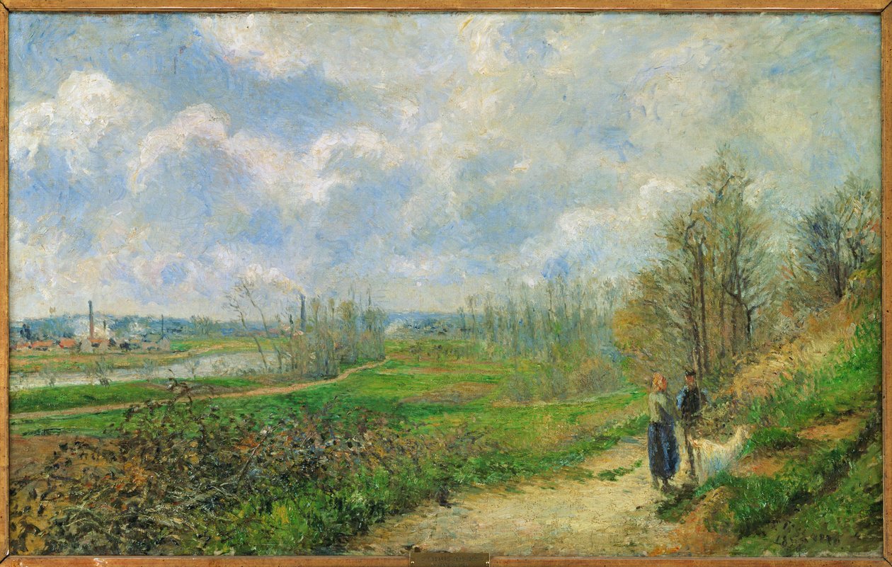 Serre du chou, pres de Pontoise von Camille Pissarro