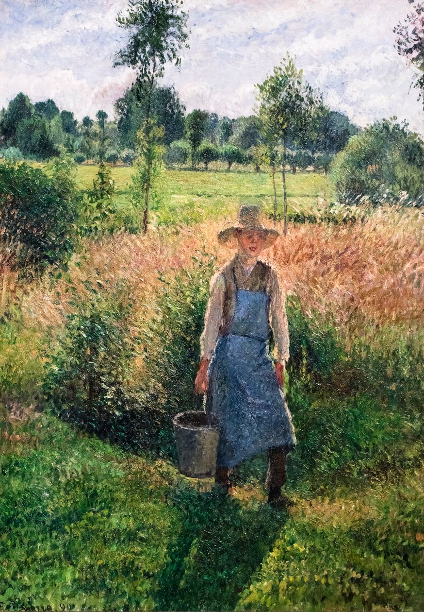Der Gärtner von Camille Pissarro
