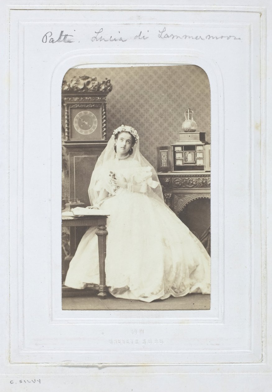 Adelina Patti, 1860-69 von Camille Silvy