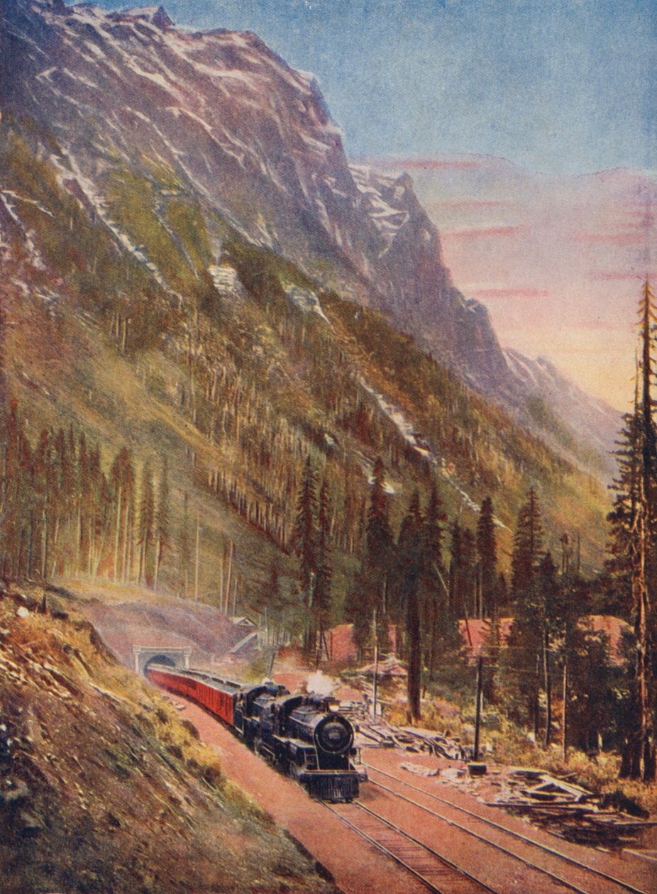 Connaught Tunnel der Canadian Pacific Railway von Canadian Photographer
