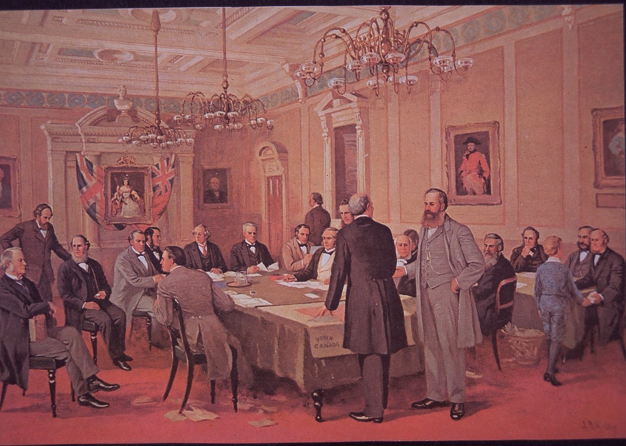 British North America Act 1867, Entstehung Kanadas von Canadian School