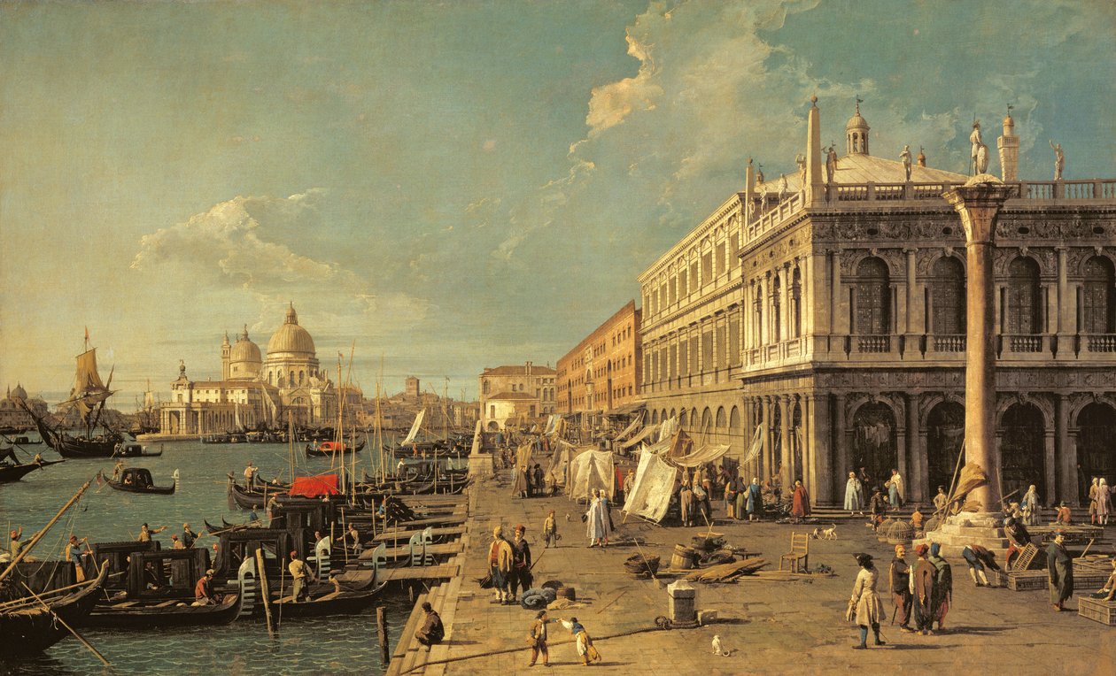 Der Molo und die Zecca, Venedig von Giovanni Antonio Canal