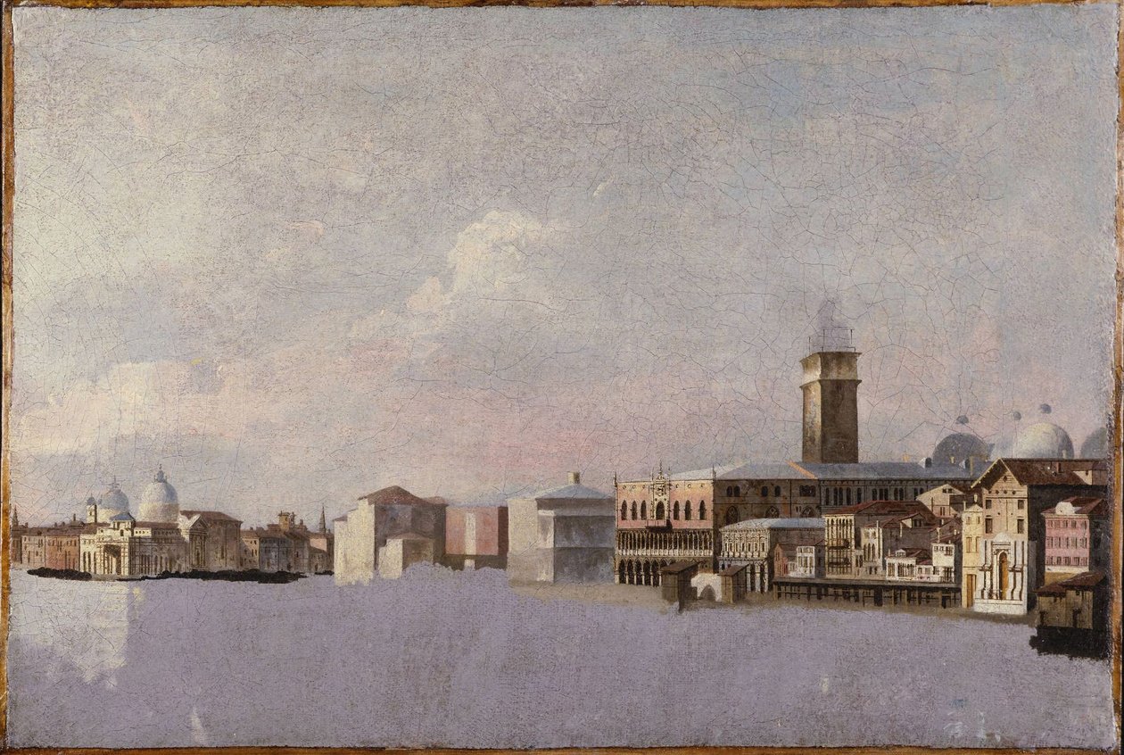 Eingang zum Canal Grande, Venedig von Canaletto