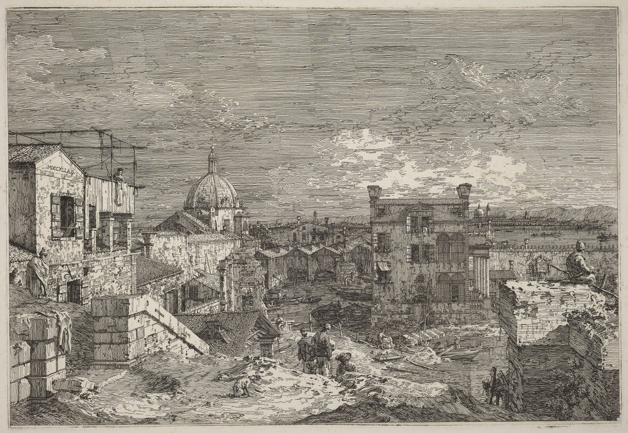 Imaginäre Ansicht von Venedig von Canaletto