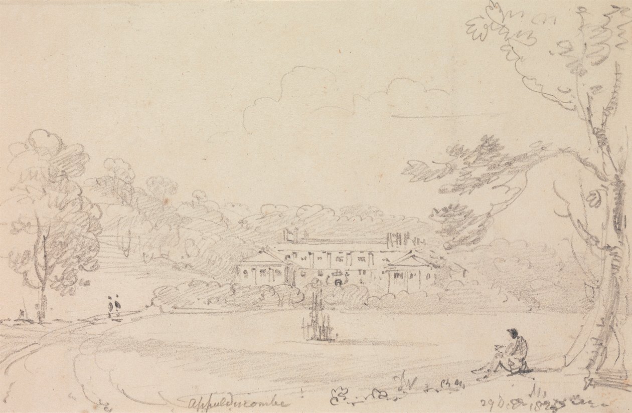 Appuldurcombe, Isle of Wight, 29. Dezember 1826 von Capt. Thomas Hastings