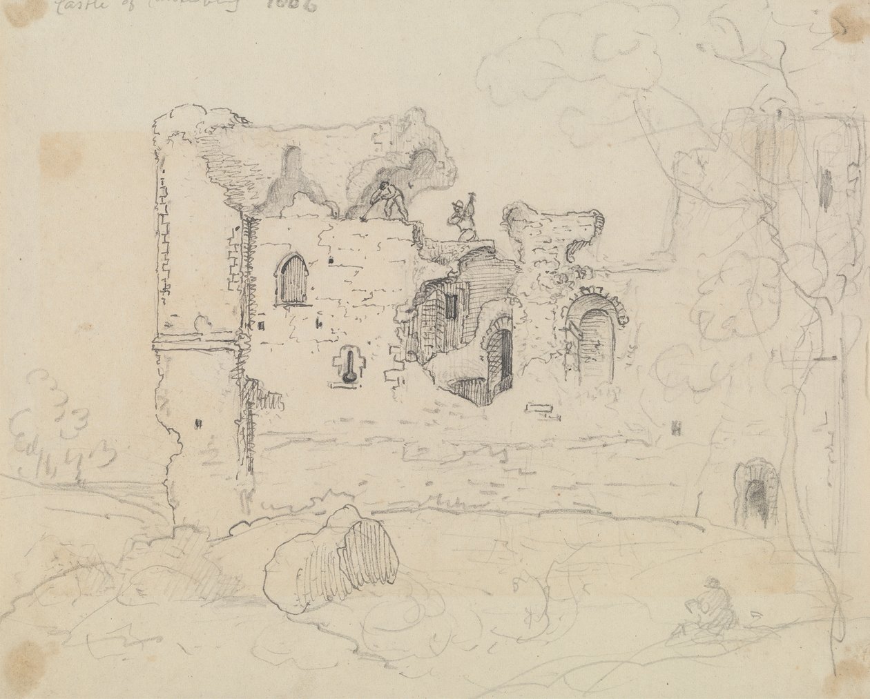 Schloss von Canterbury von Capt. Thomas Hastings