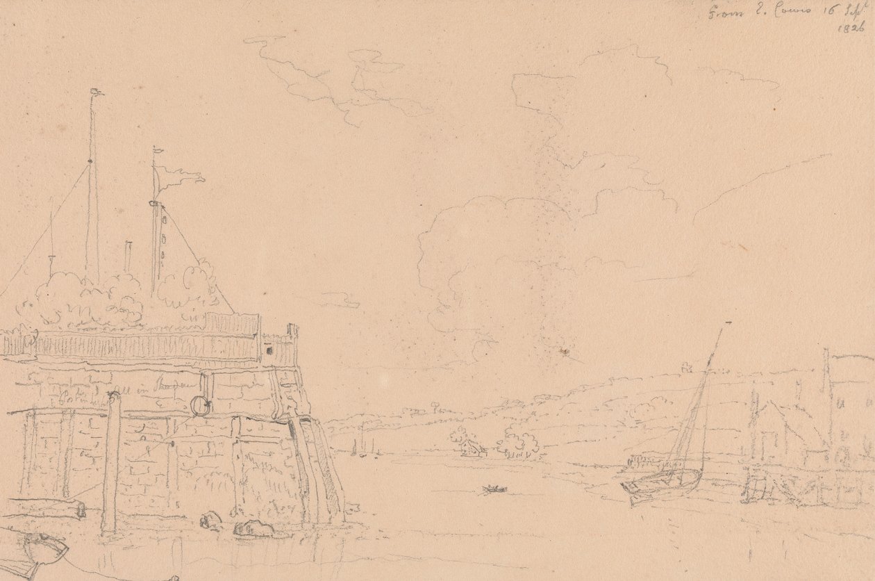 Von East Cowes, 16. September 1826 von Capt. Thomas Hastings