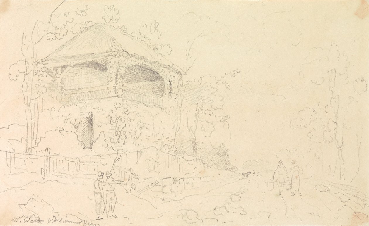 Herr Wards altes Sommerhaus, Isle of Wight von Capt. Thomas Hastings