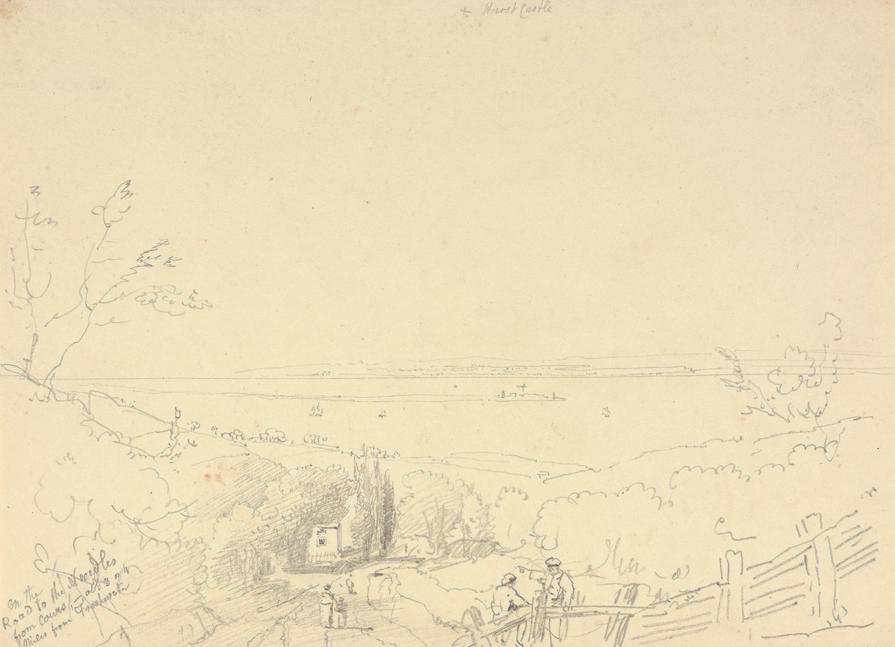 Auf dem Weg zu den Needles von Cowes von Capt. Thomas Hastings