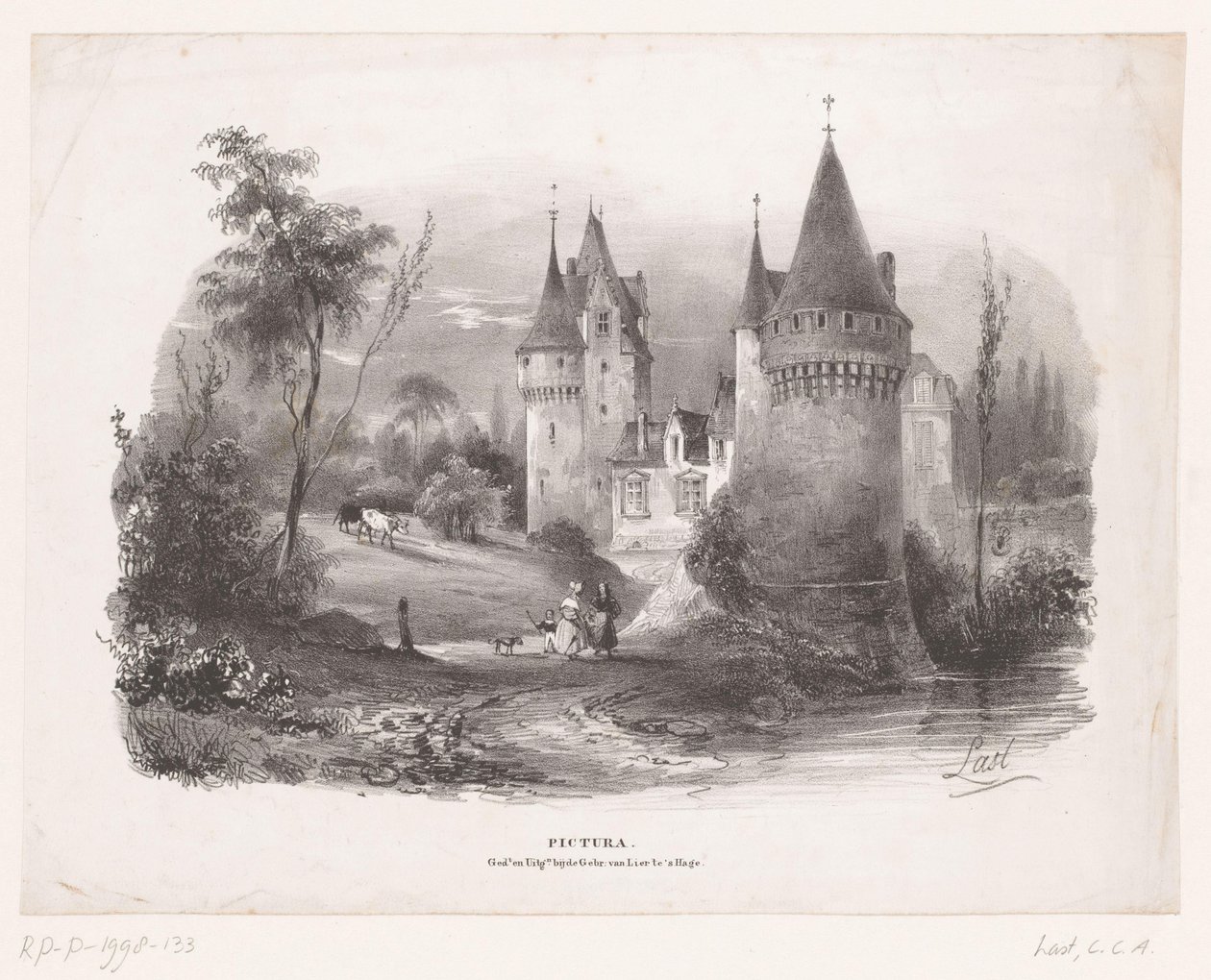 Schloss (Pictura) von Carel Christiaan Antony Last