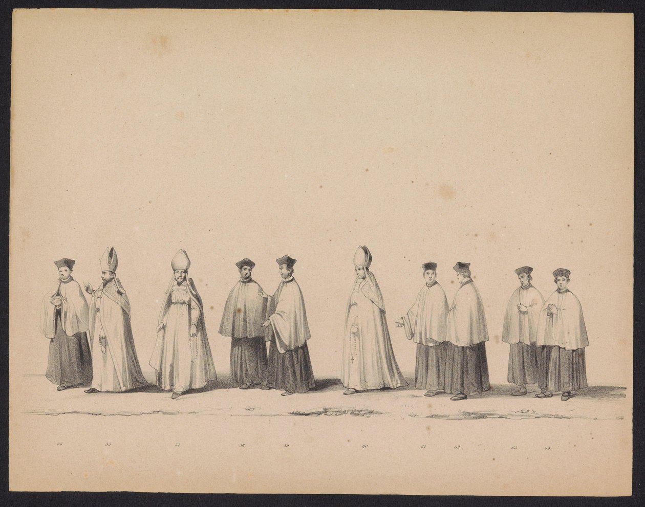 Maskerade der Utrechter Studenten, 1846 (Platte 11) von Carel Christiaan Antony Last