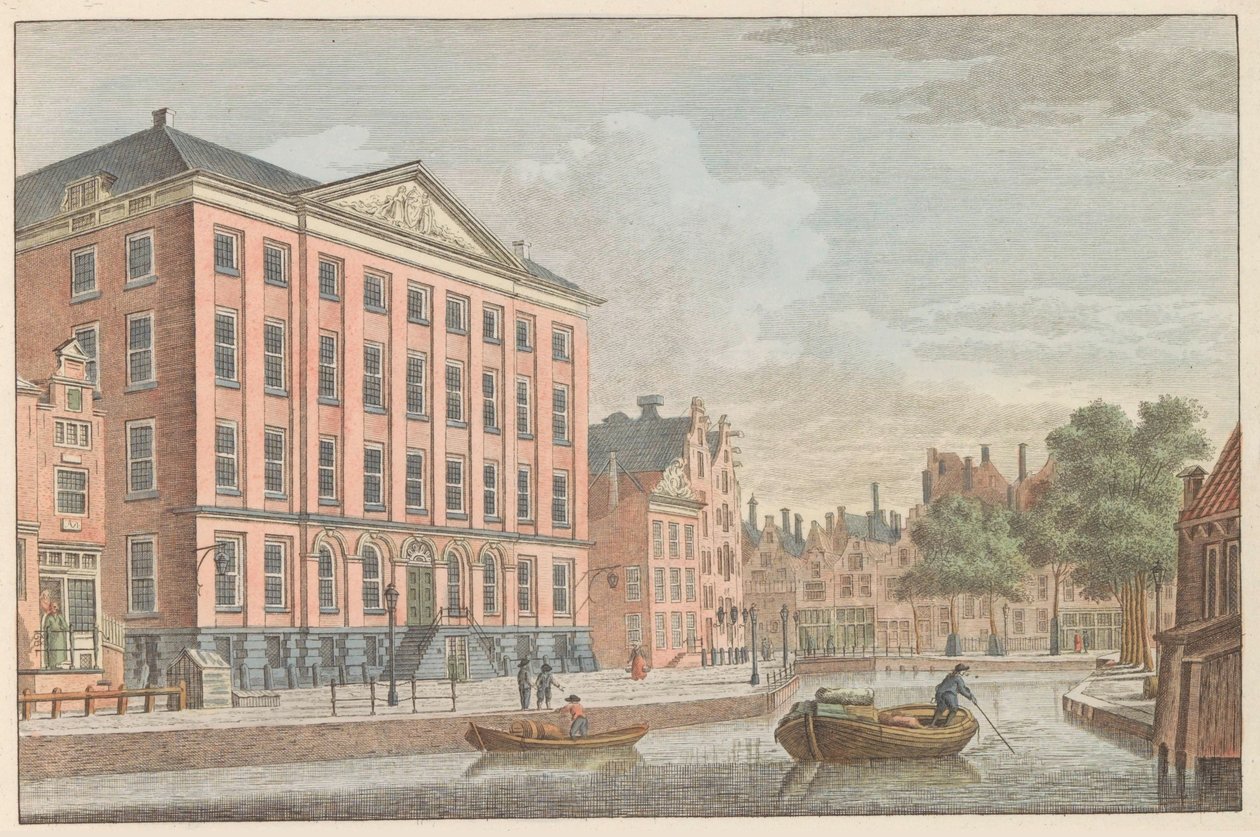 Römisch-Katholisches Waisenhaus in Amsterdam, ca. 1790 von Carel Frederik Bendorp (I)