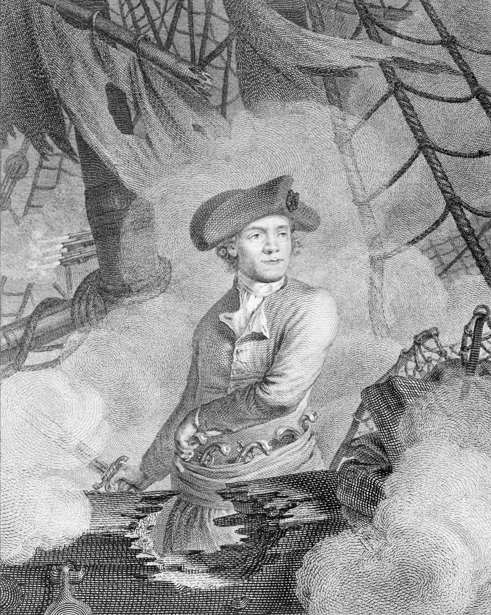 John Paul Jones, Kommodore im Dienst der Vereinigten Staaten von Amerika von Carl Guttenberg