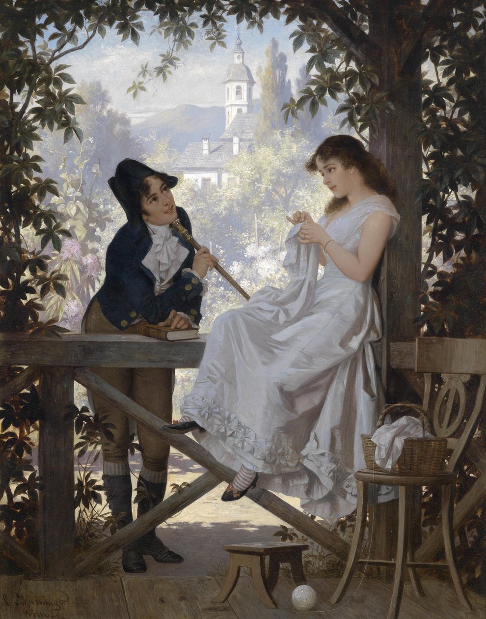 Das Stelldichein von Carl Schweninger d. J.