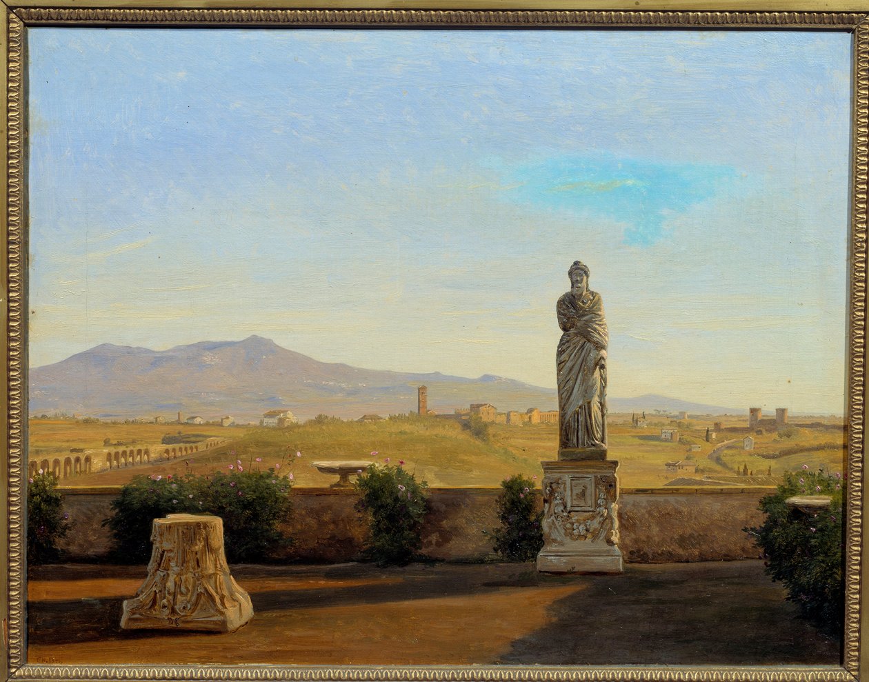 Panorama von der Villa Mattei von Carl Christian Constantin Hansen
