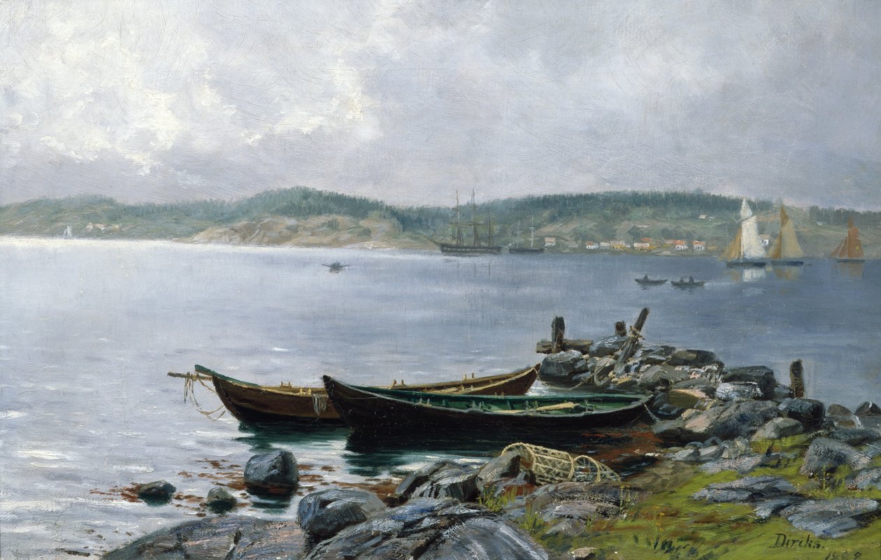 Von Drøbak-Sund von Carl Edvard Diriks