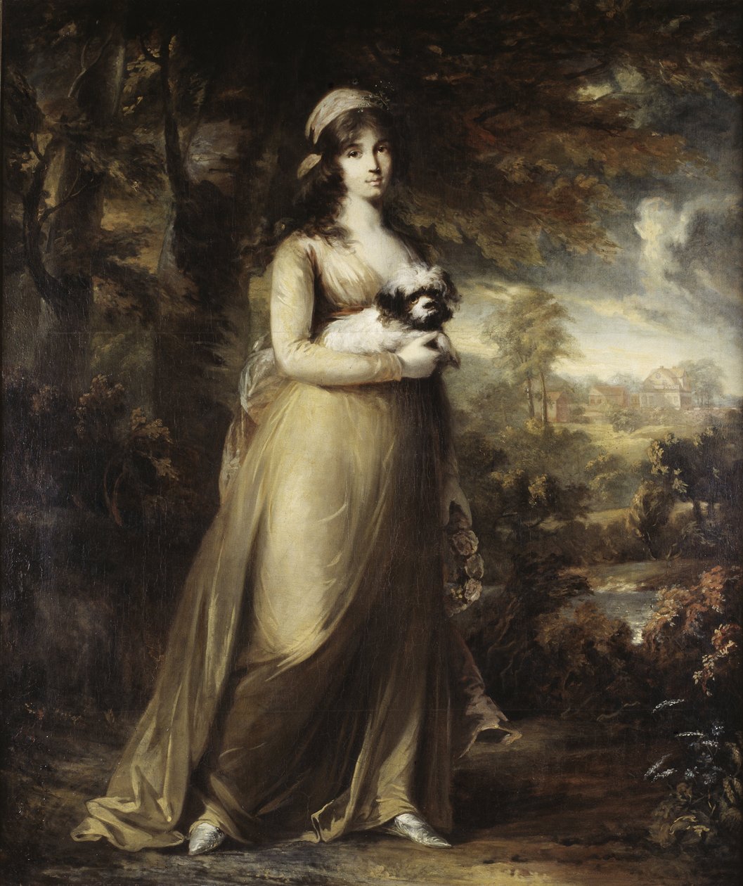 Porträt der Opernsängerin Teresa Vandoni von Carl Frederick von Breda