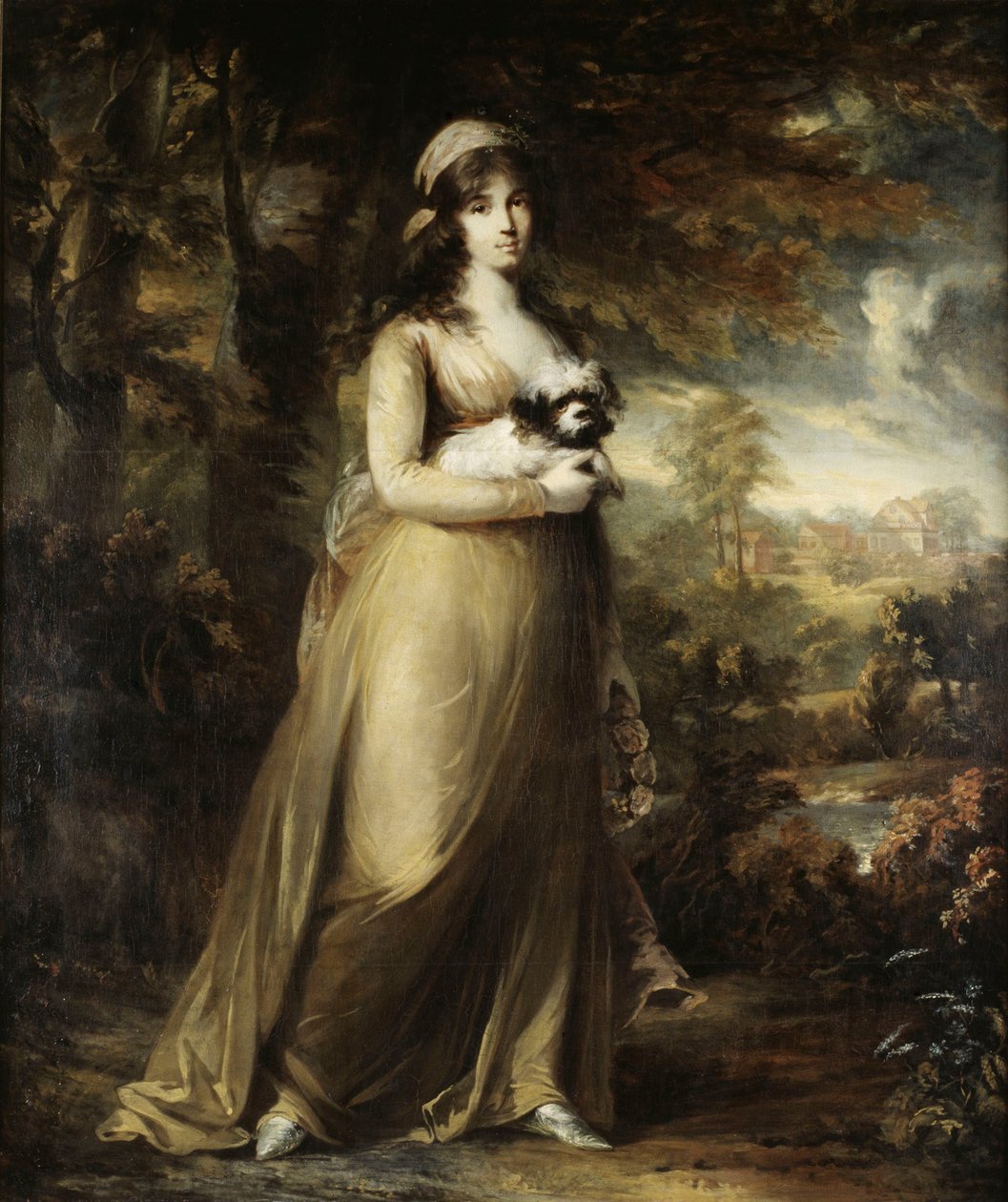 Porträt der Teresa Vandoni, 1797 von Carl Fredric von Breda