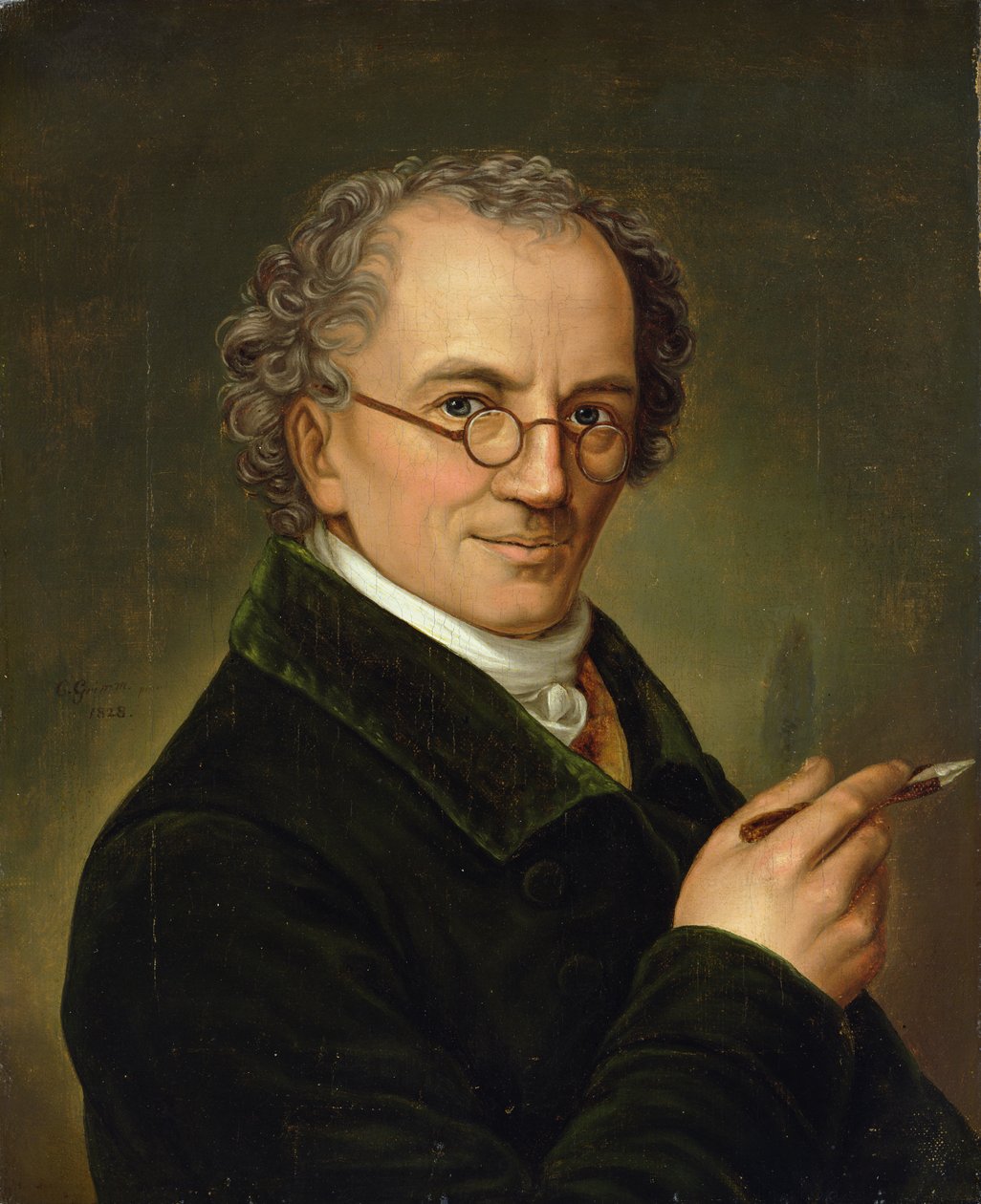 Der Künstler Friedrich Carl Groger (1766-1838) 1828 von Carl Heinrich Adolph Grimm