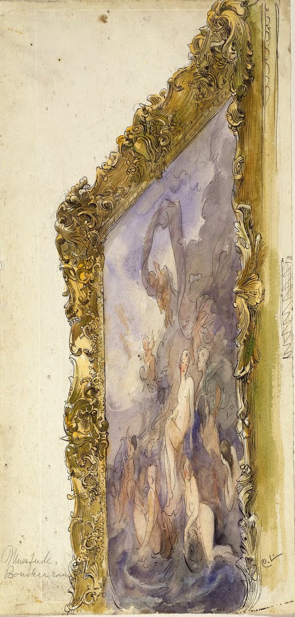 Lovisa Ulrika-Fresko. Triumph der Venus von Carl Larsson