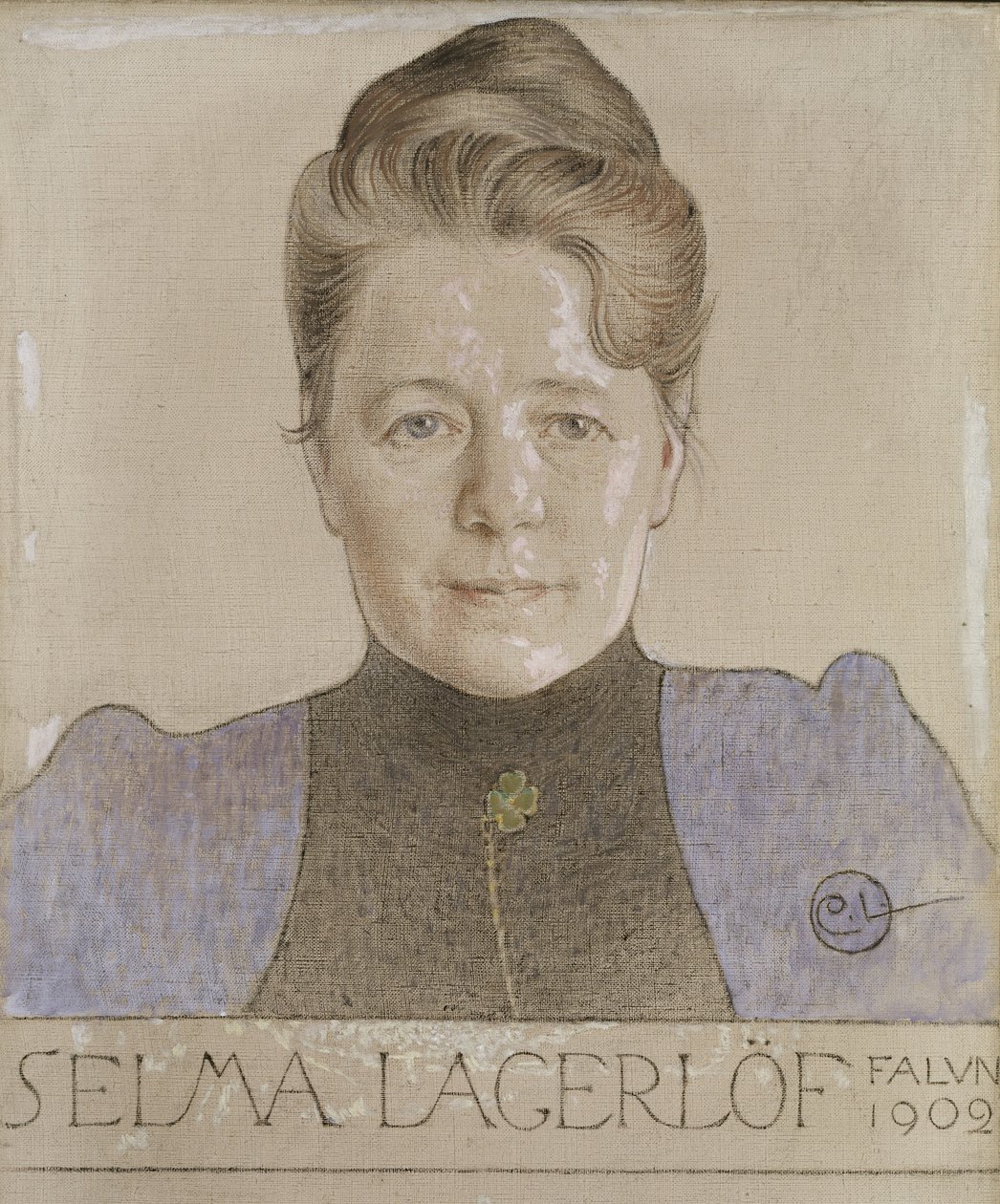 Selma Lagerlöf, 1902 von Carl Larsson