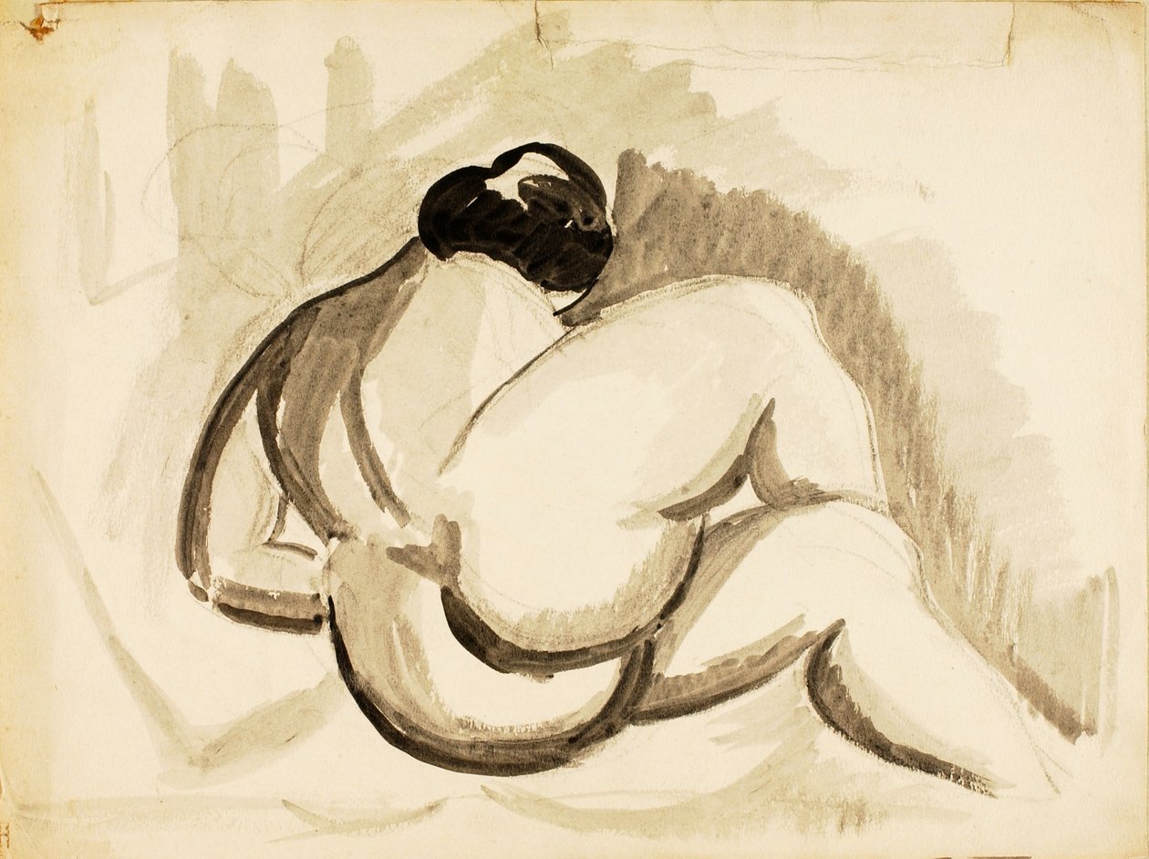 Weiblicher Akt von Carl Newman
