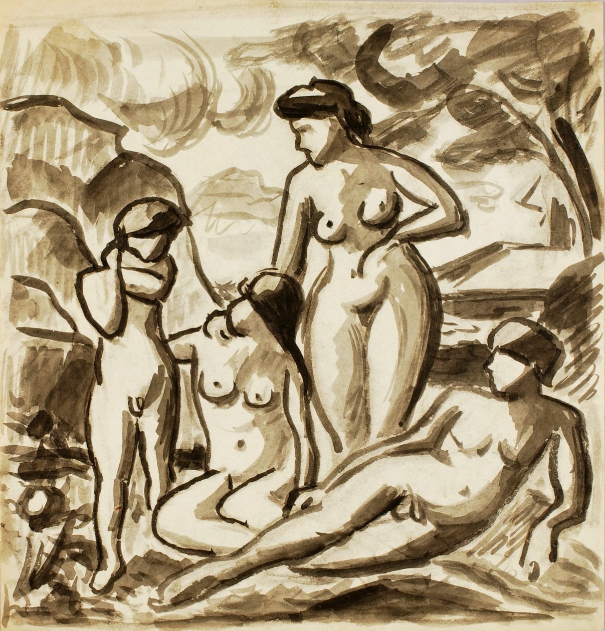 Gruppe von Akten von Carl Newman