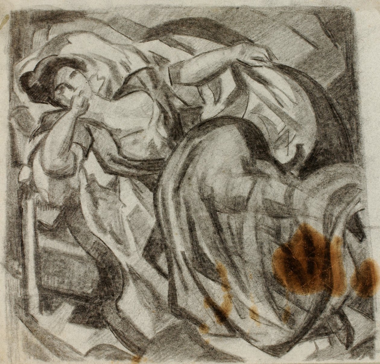 Liegende Frau von Carl Newman