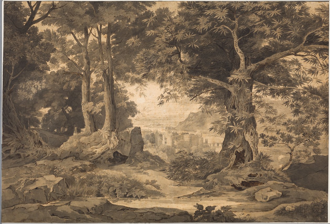 Heidelberg mit der schönen Ferne von Carl Philipp Fohr