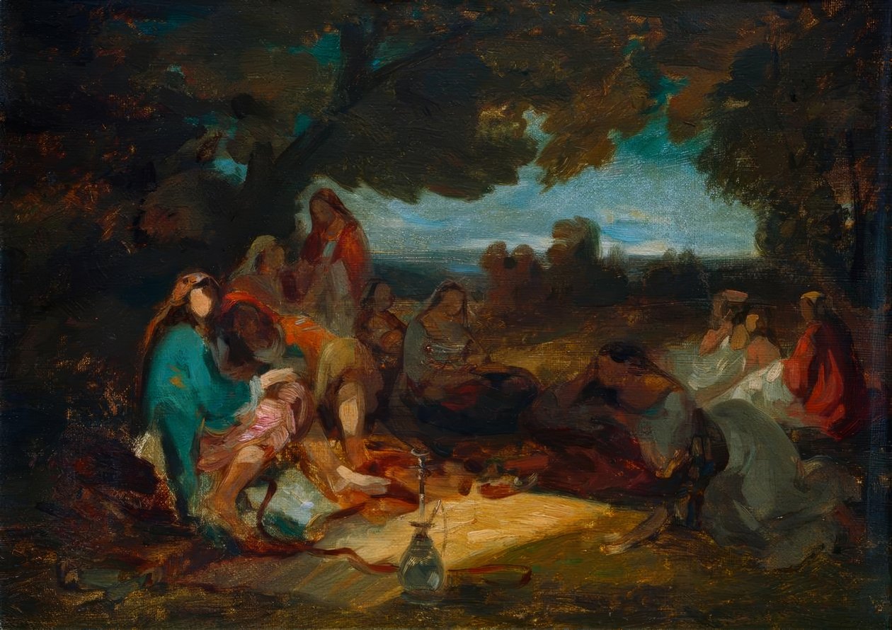 Orientalische Gesellschaft von Carl Spitzweg