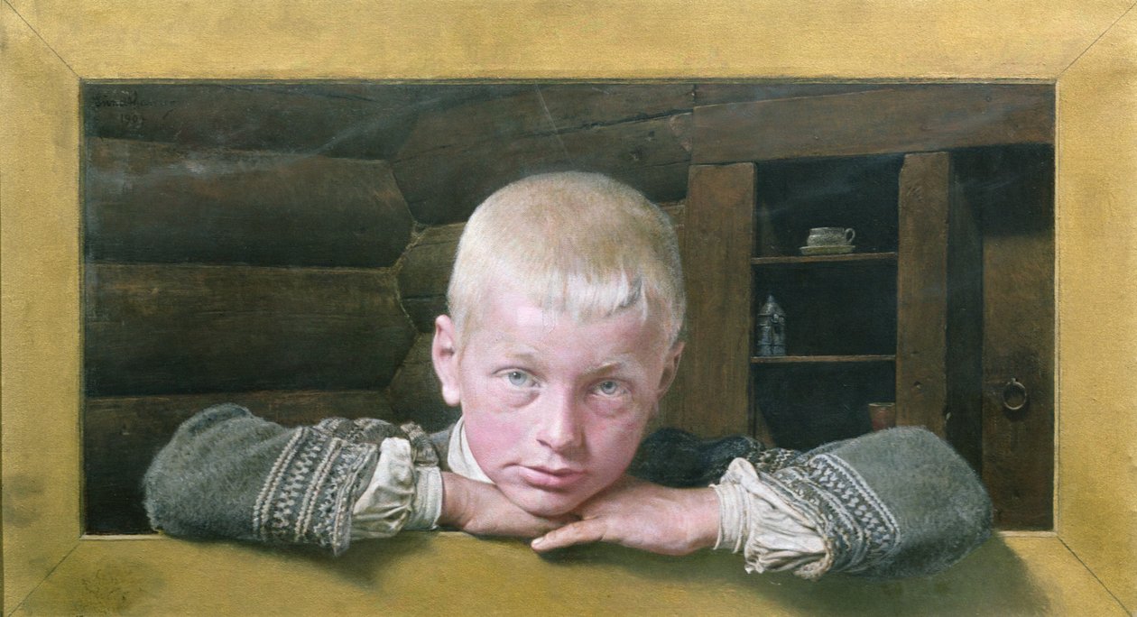 Setesdal-Junge von Carl Sundt-Hansen
