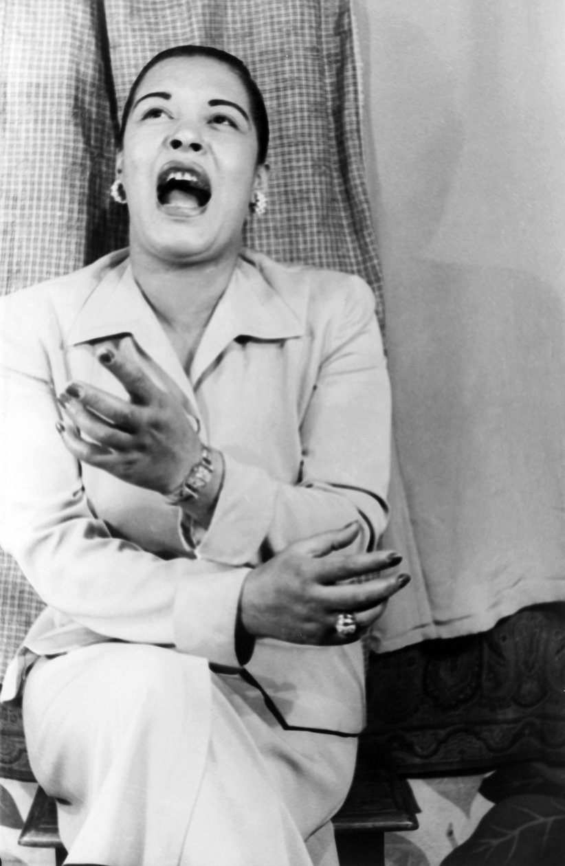 Billie Holiday (1915-1959) Amerikanische Jazzsängerin 23. März von Carl Van Vechten