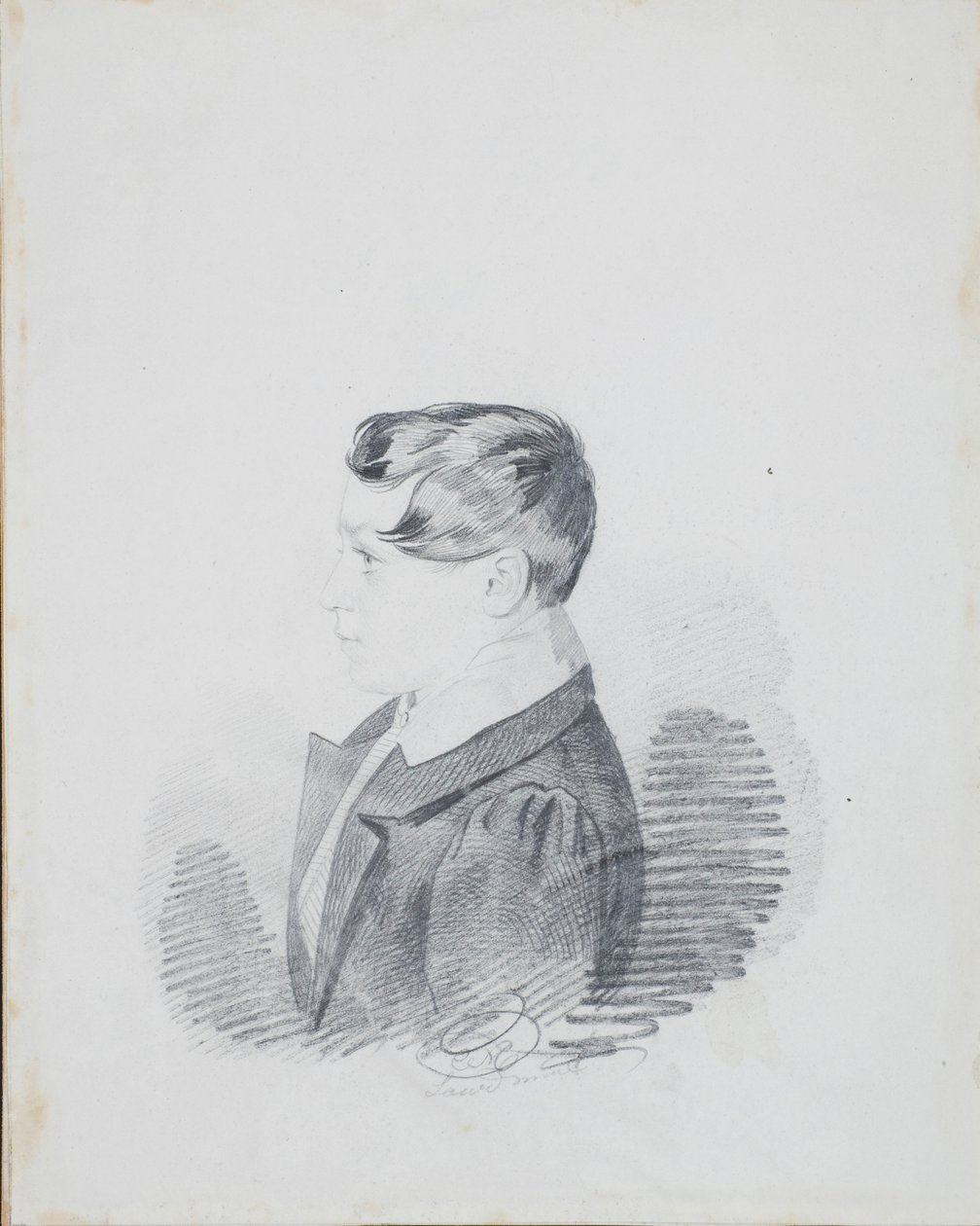 Porträt von Graf Leonid Michailowitsch Golizyn, 1806-1860, 1830er von Carl von Hampeln